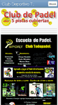 Mobile Screenshot of clubtodopadel.es